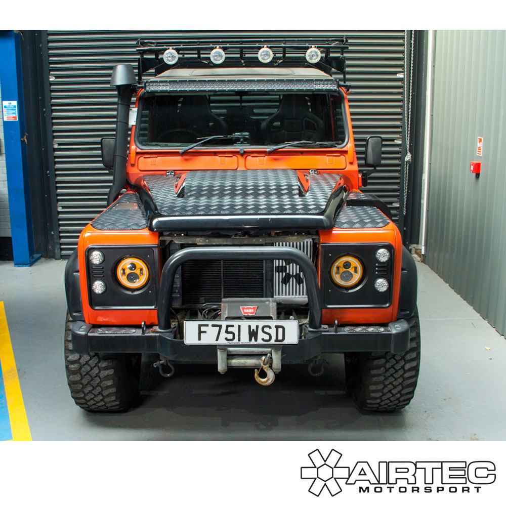 Land Rover 300TDI Platform AIRTEC Motorsport Side Mount Intercooler