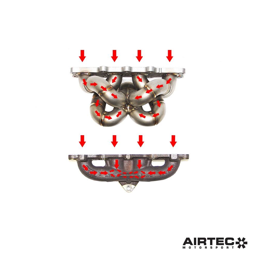 Ford Mk7 Fiesta ST180 Airtec Motorsport Tubular Exhaust Manifold