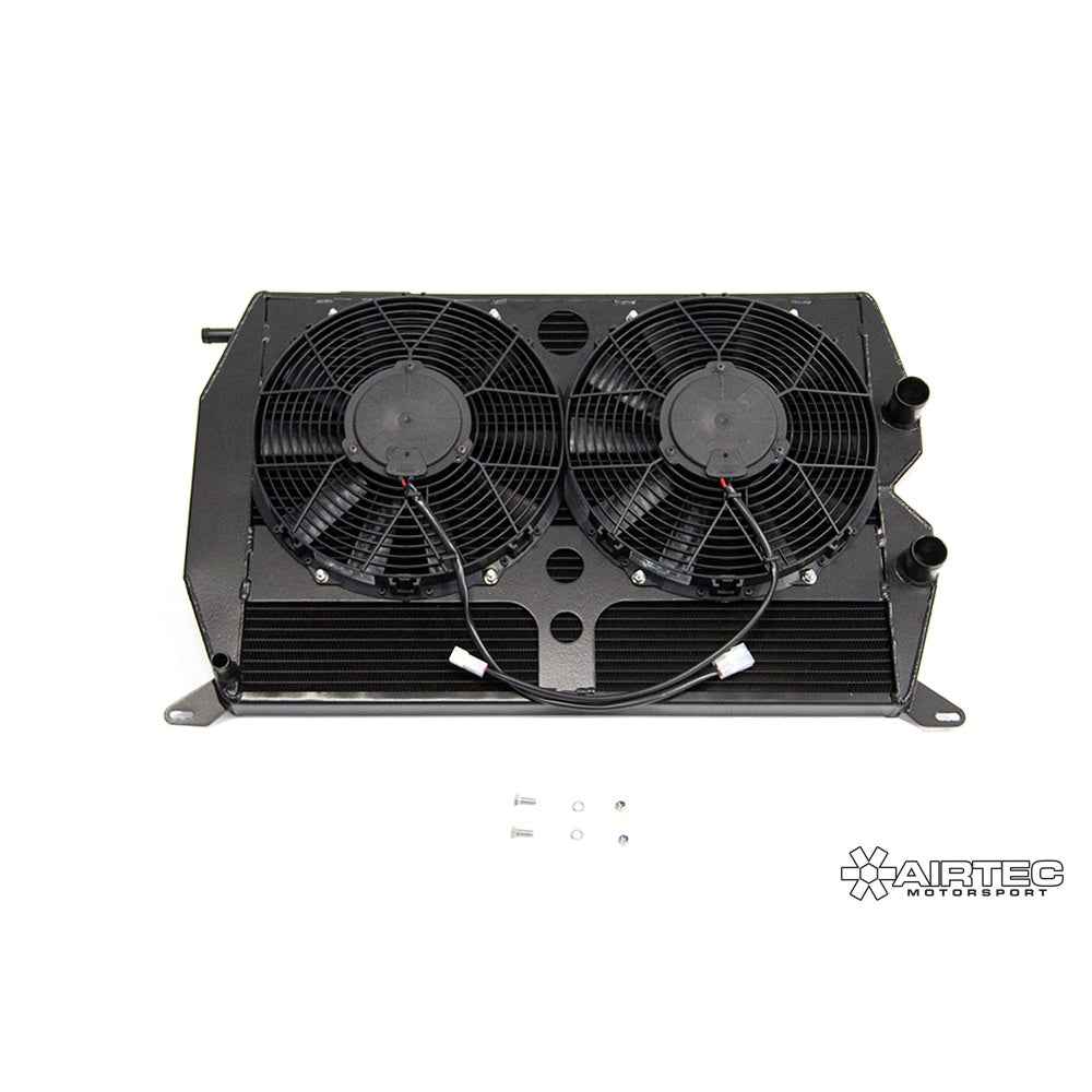 Meglio (Megane-powered Clio) AIRTEC Motorsport Radiator and Fan Cooling Kit
