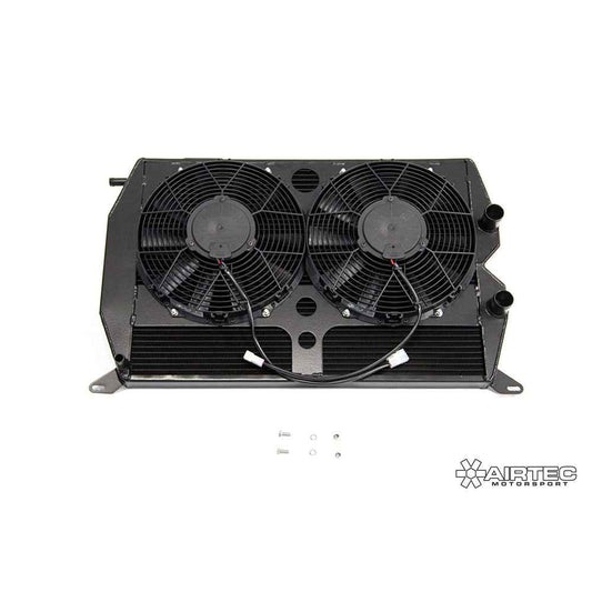 Meglio (Megane-powered Clio) AIRTEC Motorsport Radiator and Fan Cooling Kit