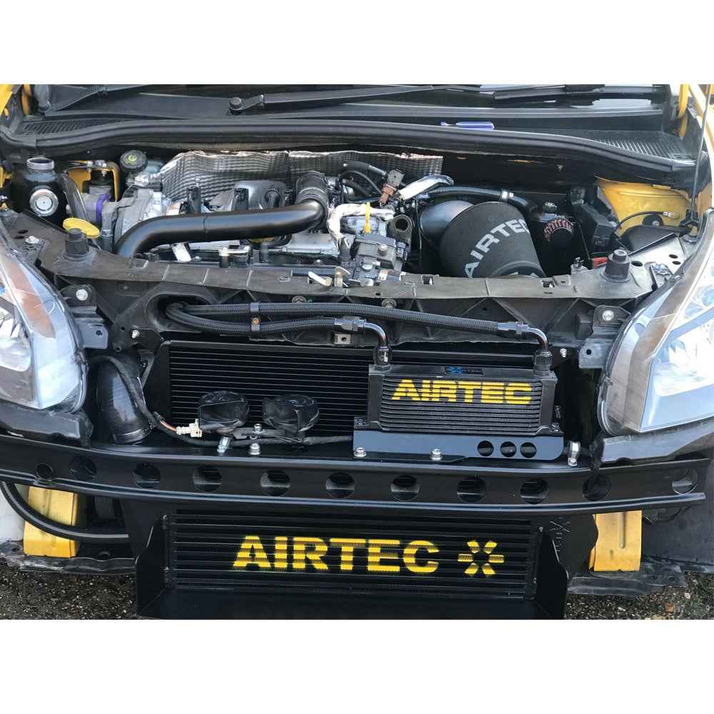 Meglio (Megane-powered Clio) AIRTEC Motorsport Radiator and Fan Cooling Kit
